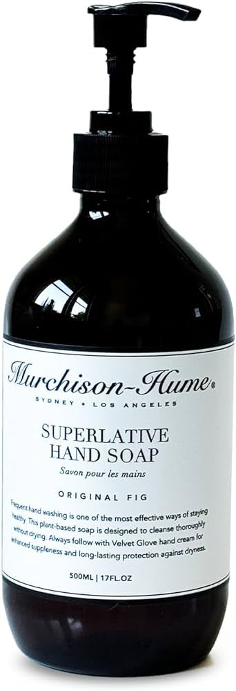 Murchison-Hume Luxury Vegan Hand Soap with Pump Dispenser, Moisturizing Hand Wash, SLS, Paraben &... | Amazon (US)