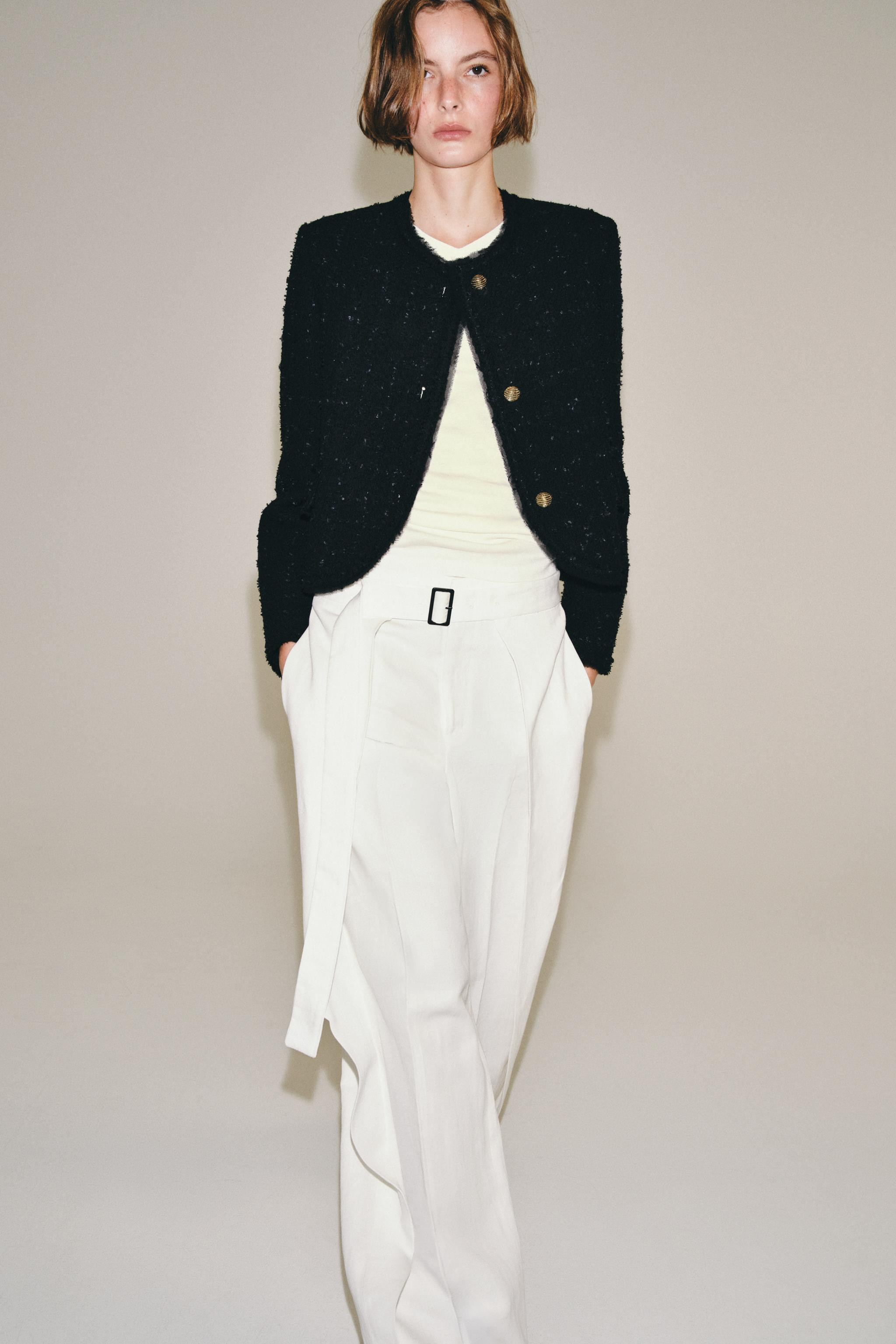 ZW COLLECTION BUTTON JACKET | Zara US