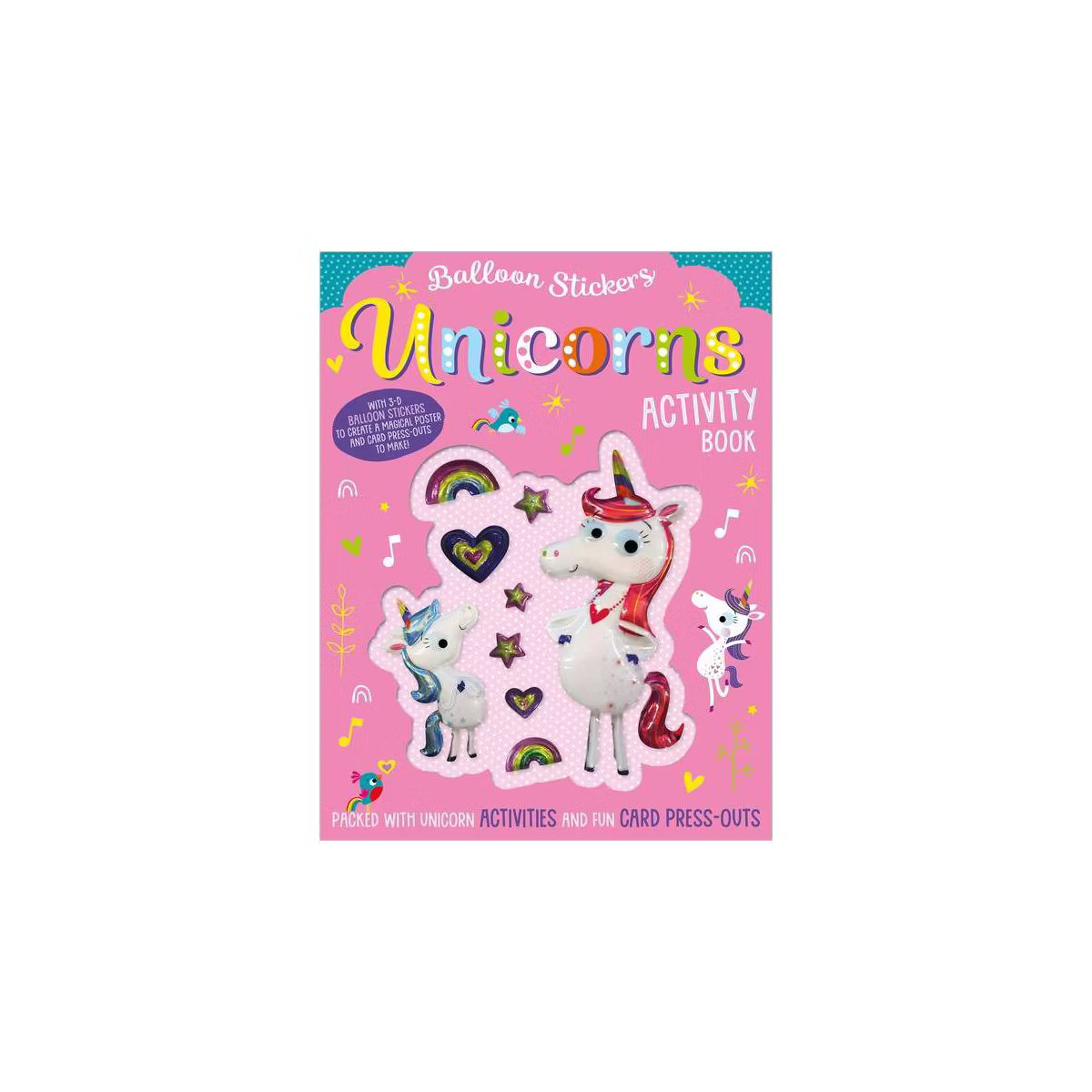 Unicorns - (Balloon Stickers) (Paperback) - by Stuart Lynch | Target