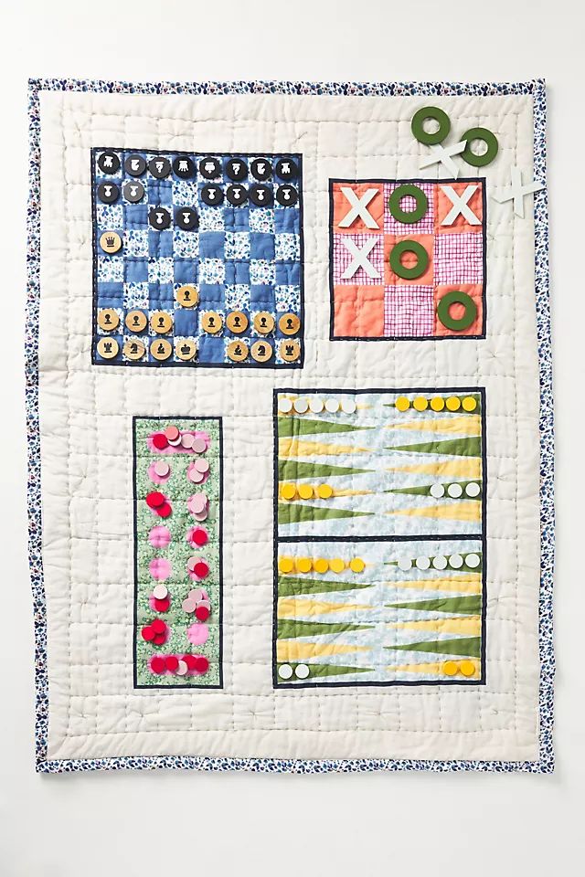 Ultimate Game Quilt | Anthropologie (US)