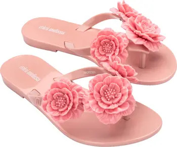 Mini Melissa Kids' Mini Harmonic Springtime Flip Flop | Nordstrom | Nordstrom